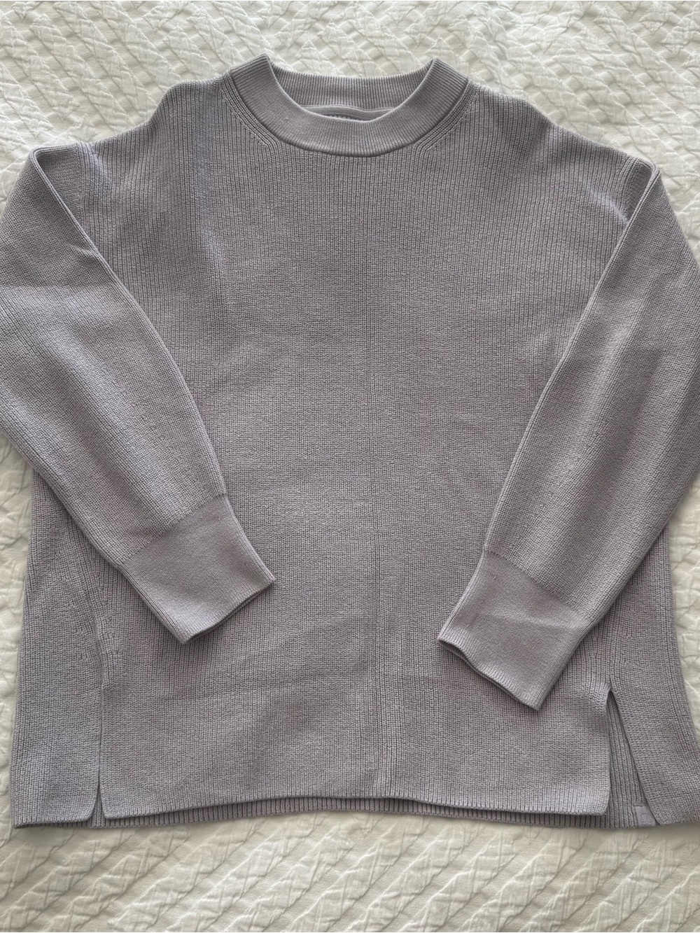 lululemon athletica Crewneck Sweater in Soft Lavender Gray